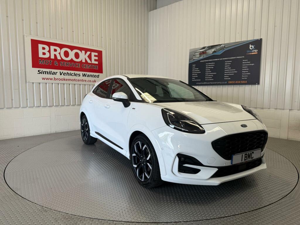 Ford Puma 1.0T Ecoboost Mhev St-line X First Edition Euro 6 White