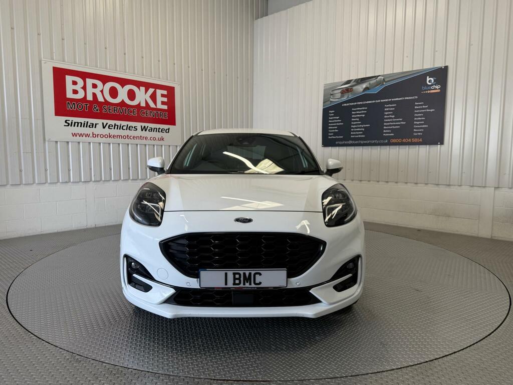 Ford Puma 1.0T Ecoboost Mhev St-line X First Edition Euro 6 EO70FYJ White #3