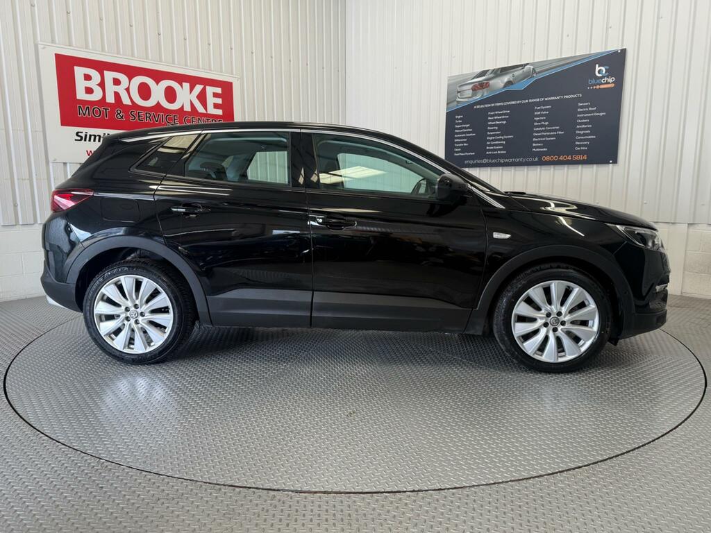 Vauxhall Grandland X 1.2 Turbo Elite Nav Euro 6 Ss DN69LFP Black #4
