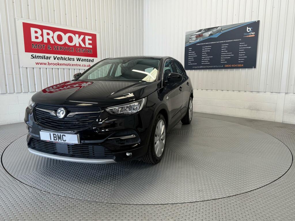 Vauxhall Grandland X 1.2 Turbo Elite Nav Euro 6 Ss DN69LFP Black #2