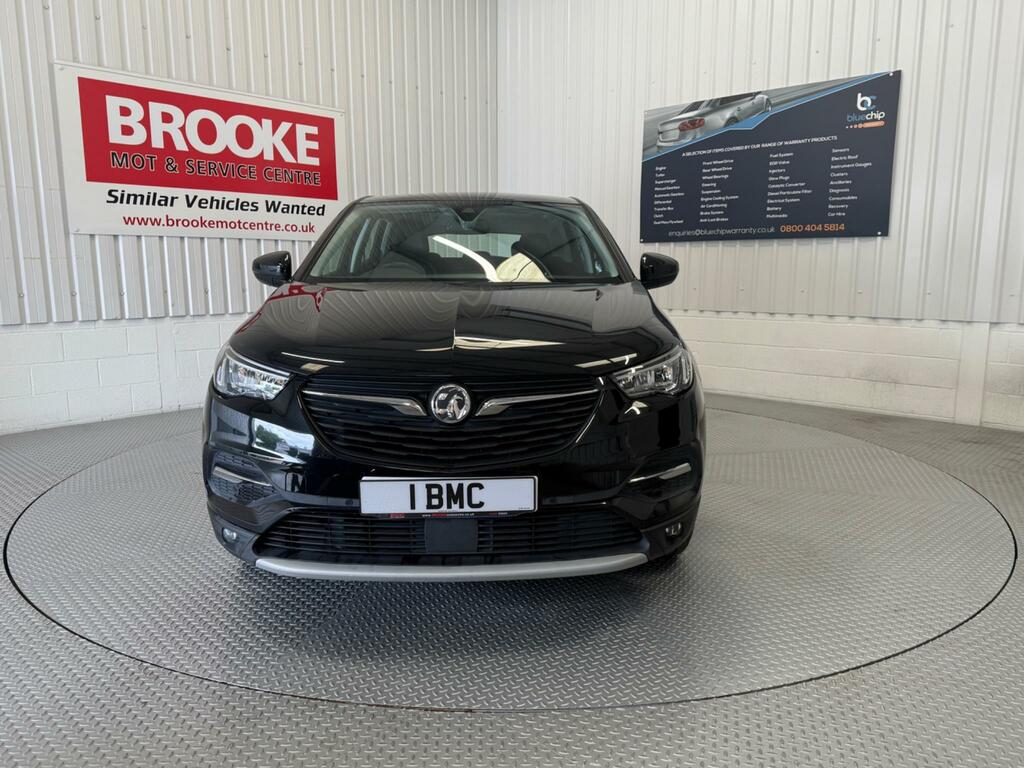 Vauxhall Grandland X 1.2 Turbo Elite Nav Euro 6 Ss DN69LFP Black #3
