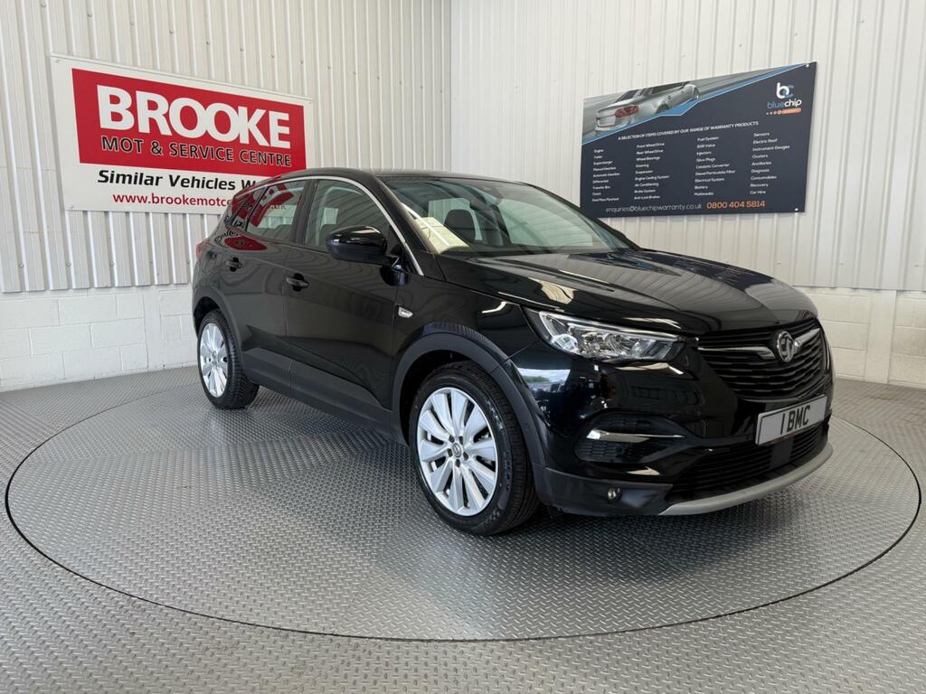 Vauxhall Grandland X 1.2 Turbo Elite Nav Euro 6 Ss Black