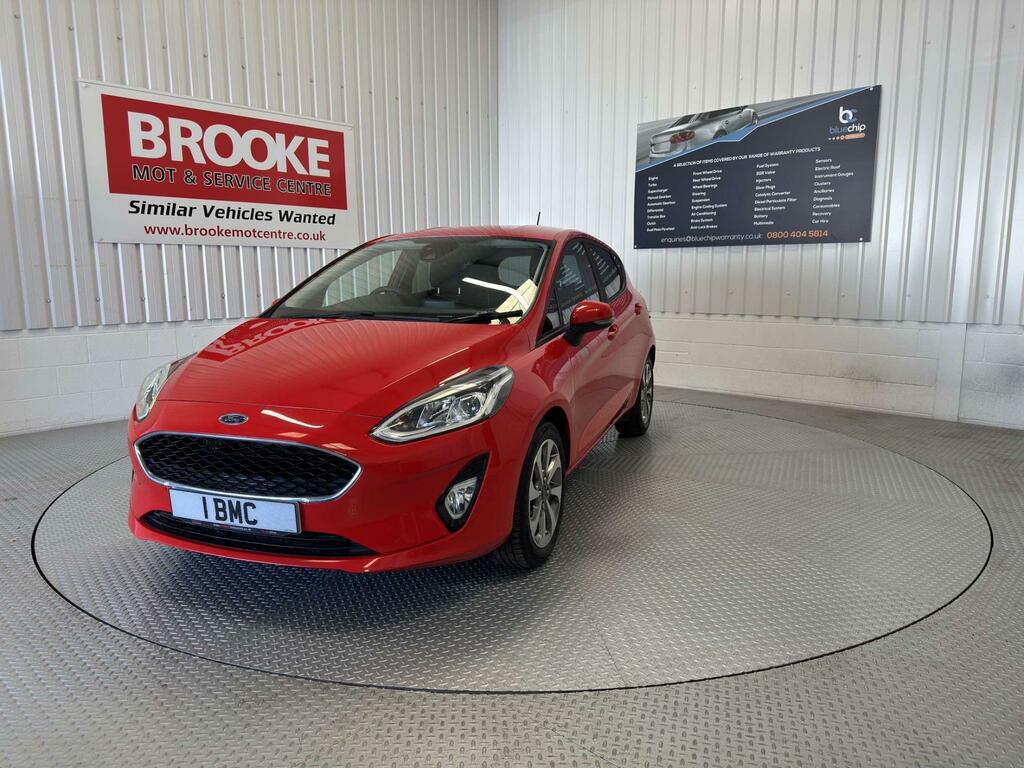 Ford Fiesta 1.0T Ecoboost Trend Euro 6 Ss AO20GVD Red #2