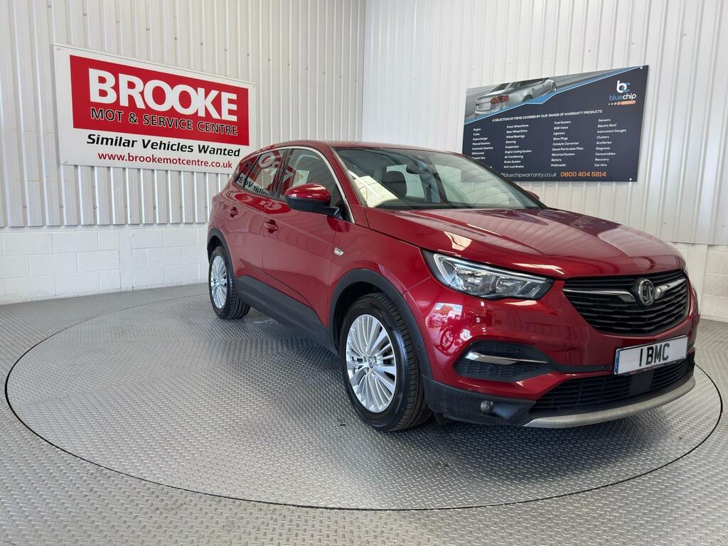 Vauxhall Grandland X 1.5 Turbo D Business Edition Nav Euro 6 Ss Red