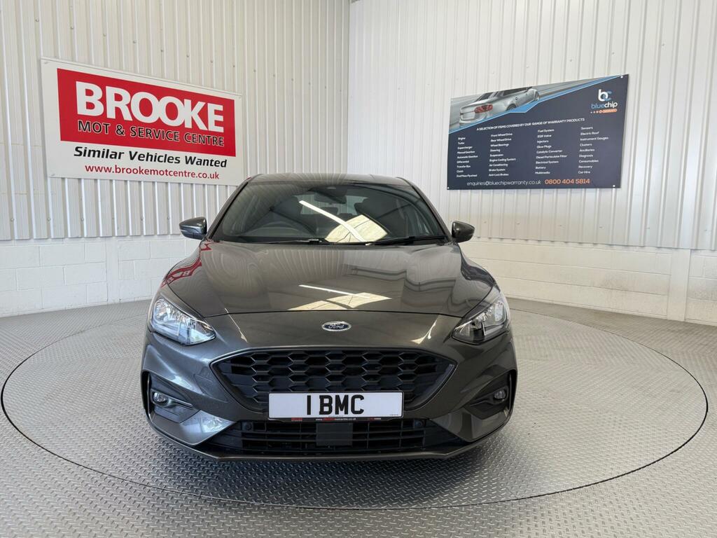 Ford Focus 1.0T Ecoboost St-line Euro 6 Ss VE68UUC Grey #3