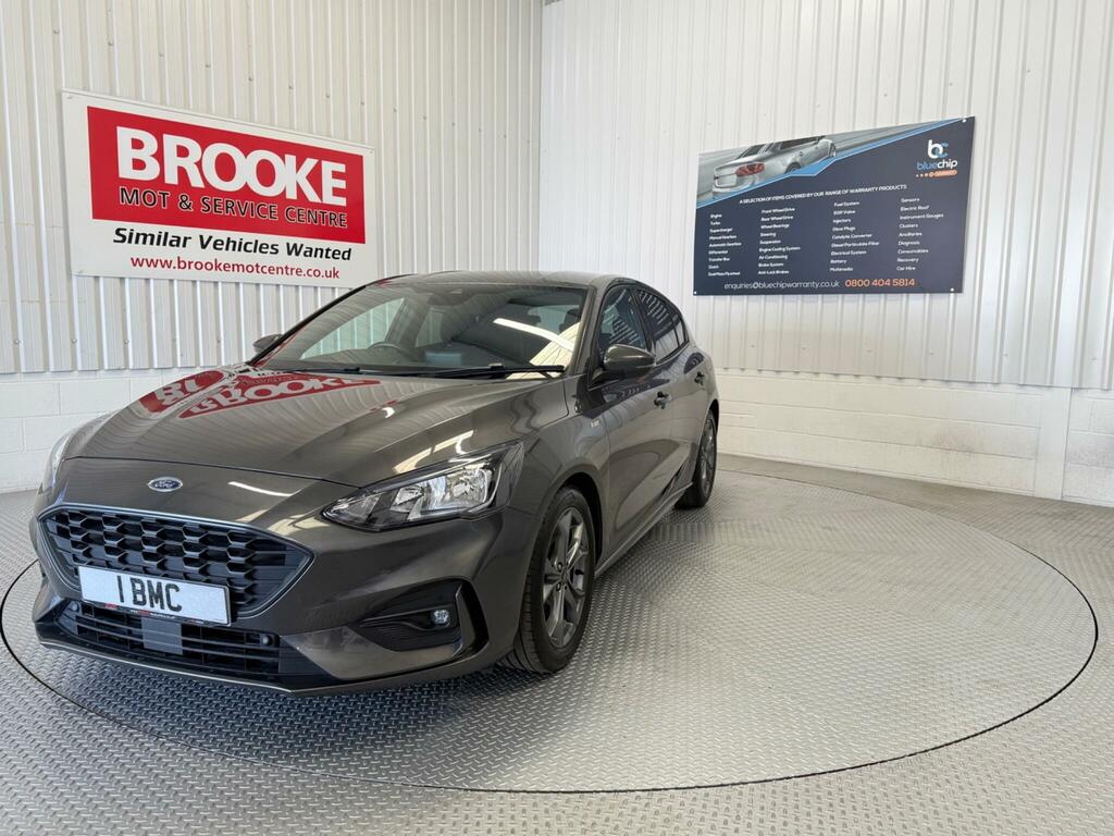 Ford Focus 1.0T Ecoboost St-line Euro 6 Ss VE68UUC Grey #2