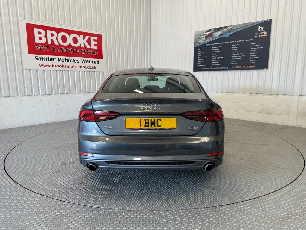 Audi A5 2.0 Tfsi S Line Sportback S Tronic Quattro Euro 6 AK18YWG Grey #6