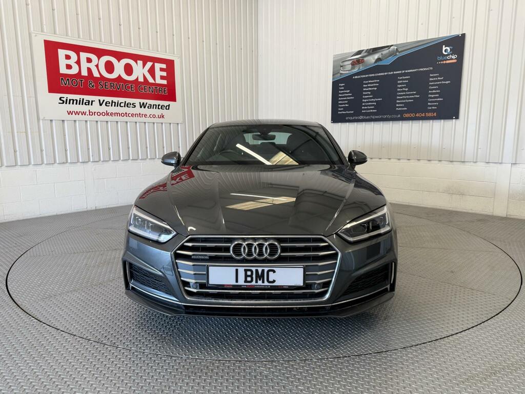 Audi A5 2.0 Tfsi S Line Sportback S Tronic Quattro Euro 6 AK18YWG Grey #3