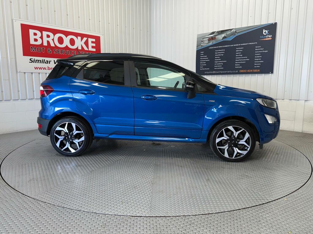 Ford Ecosport 1.0T Ecoboost St-line Euro 6 Ss YF19ONW Blue #4