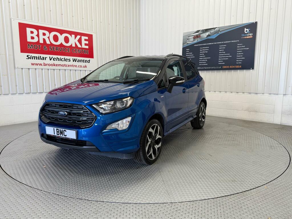 Ford Ecosport 1.0T Ecoboost St-line Euro 6 Ss YF19ONW Blue #2