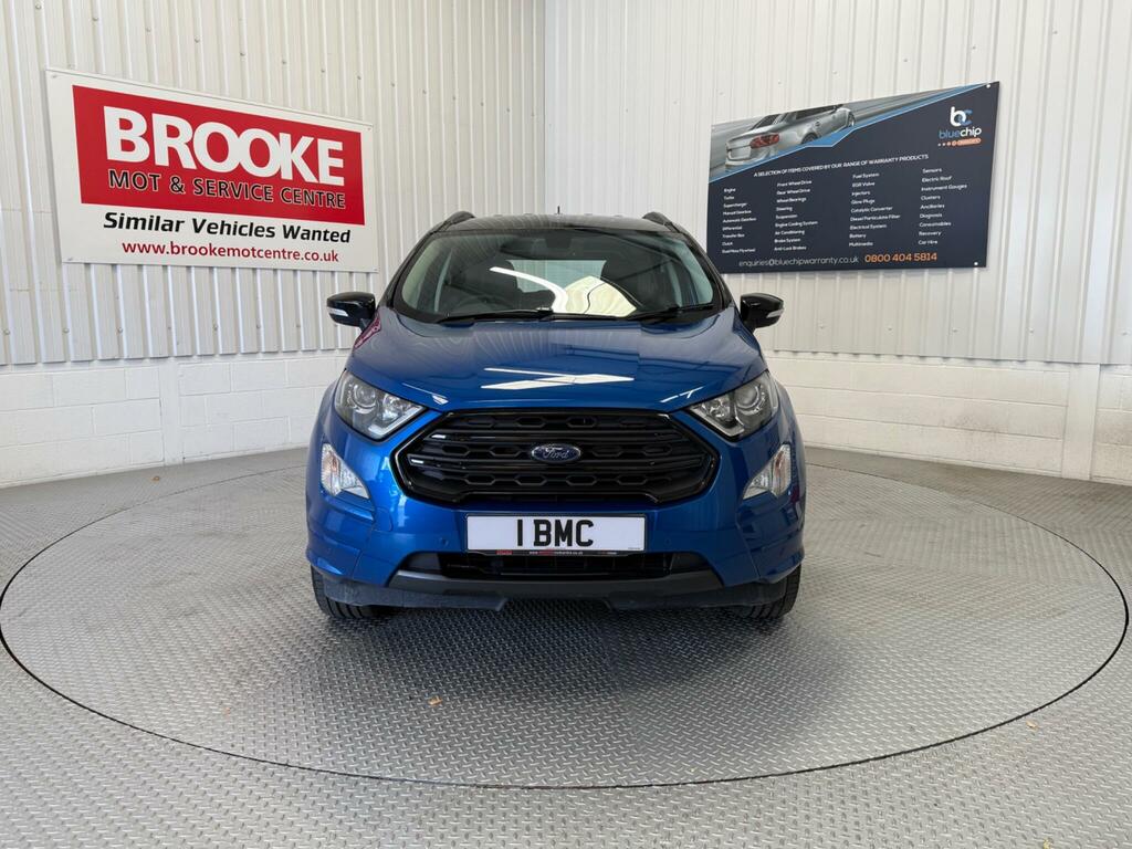 Ford Ecosport 1.0T Ecoboost St-line Euro 6 Ss YF19ONW Blue #3
