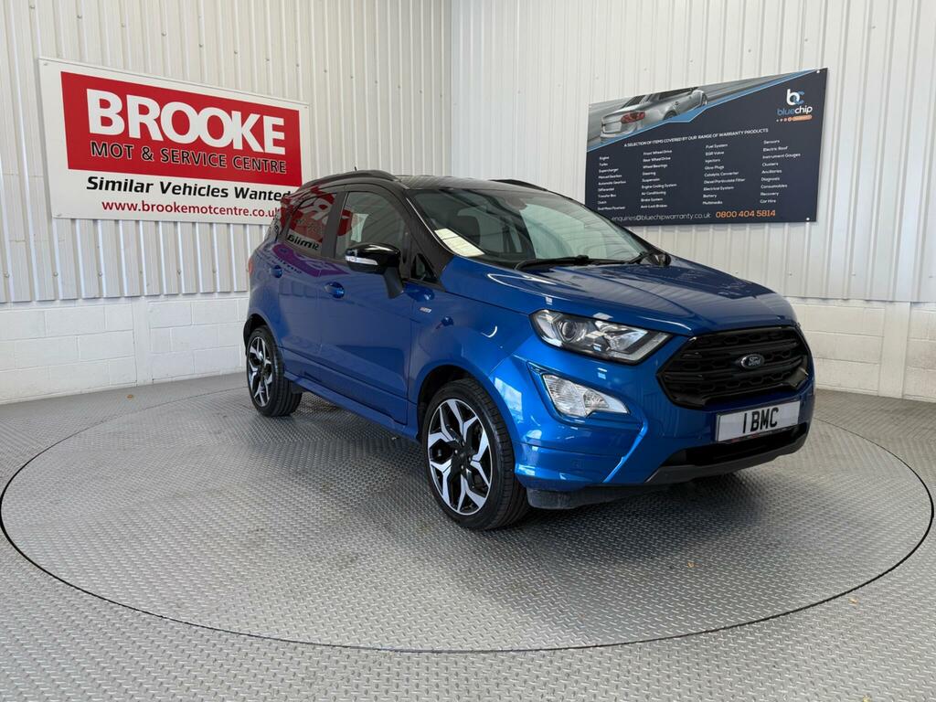 Ford Ecosport 1.0T Ecoboost St-line Euro 6 Ss Blue