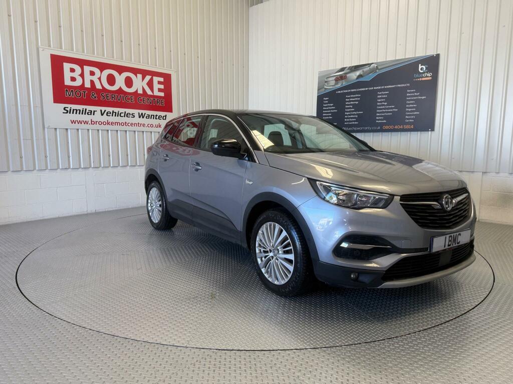 Vauxhall Grandland X 1.5 Turbo D Blueinjection Sport Nav Euro 6 Ss 5 Grey