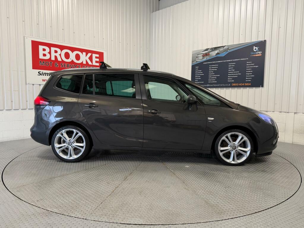 Vauxhall Zafira Tourer 1.4T 16V Sri Euro 5 MA64TUJ Grey #2