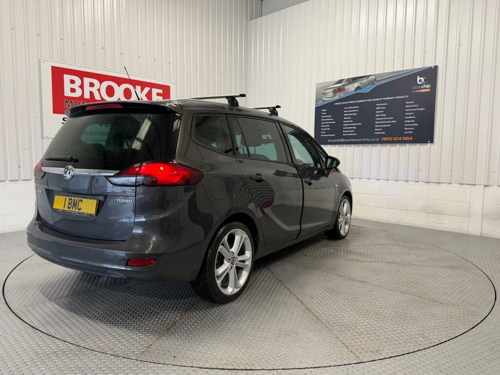 Vauxhall Zafira Tourer 1.4T 16V Sri Euro 5 MA64TUJ Grey #3