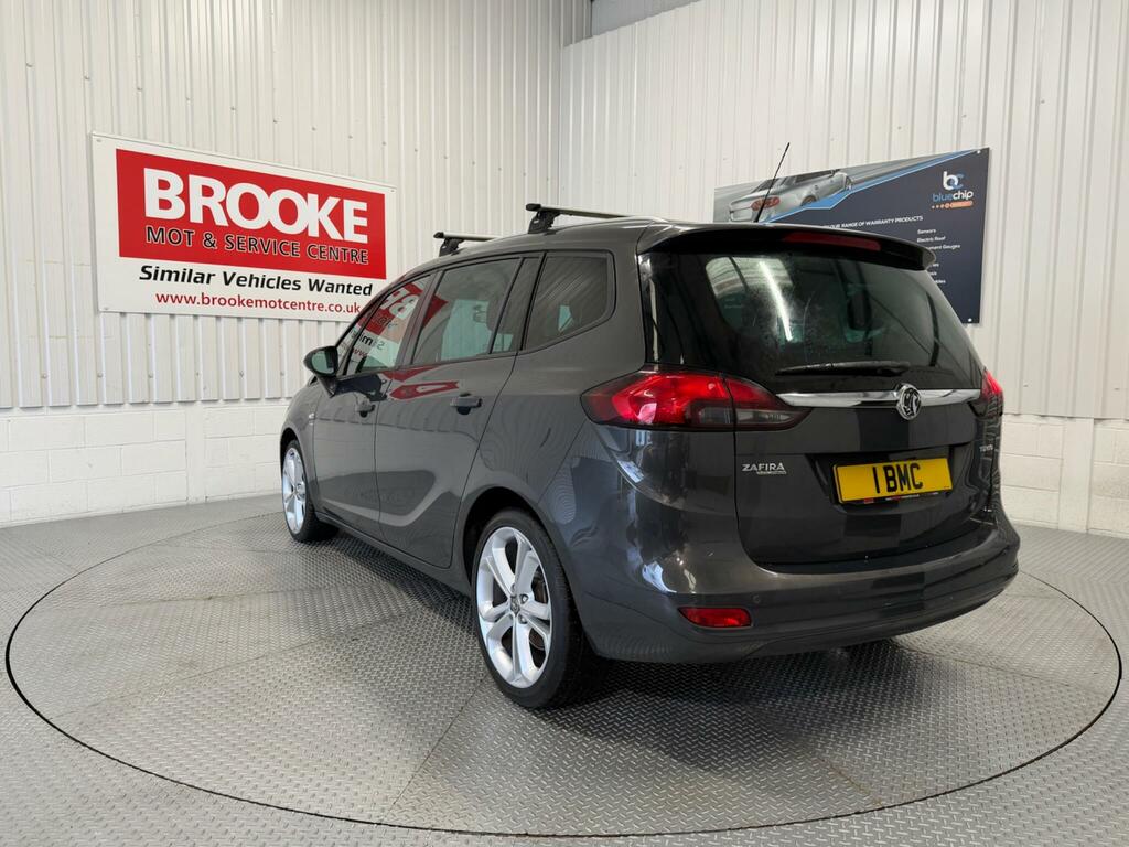 Vauxhall Zafira Tourer 1.4T 16V Sri Euro 5 MA64TUJ Grey #5