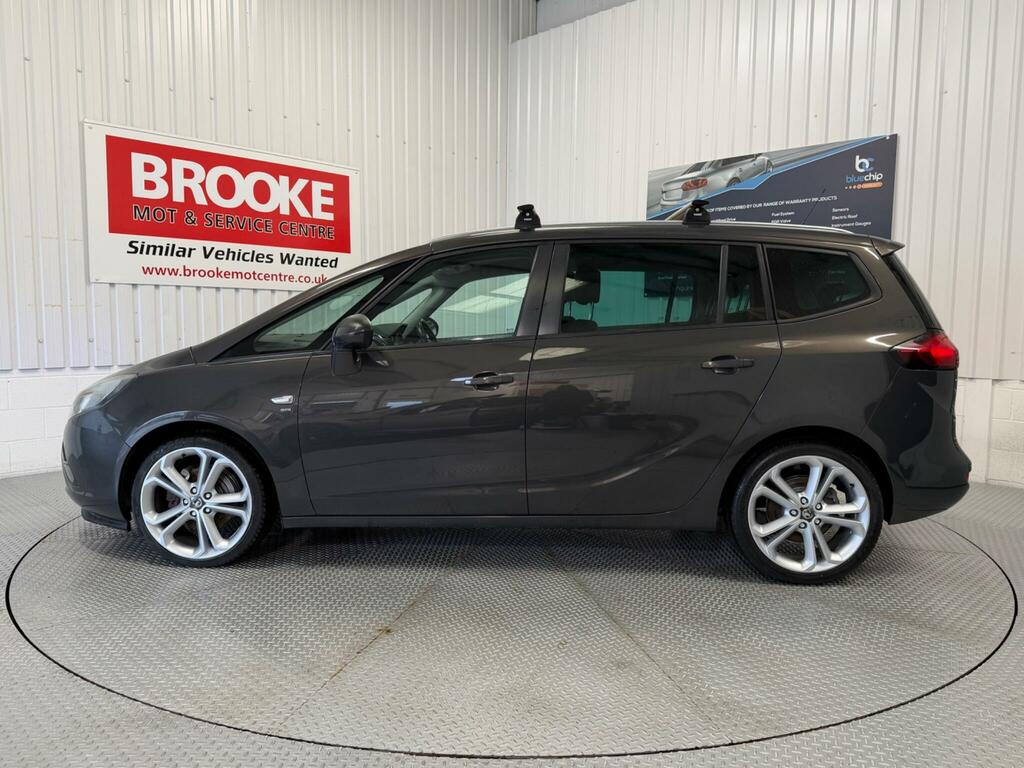 Vauxhall Zafira Tourer 1.4T 16V Sri Euro 5 MA64TUJ Grey #6