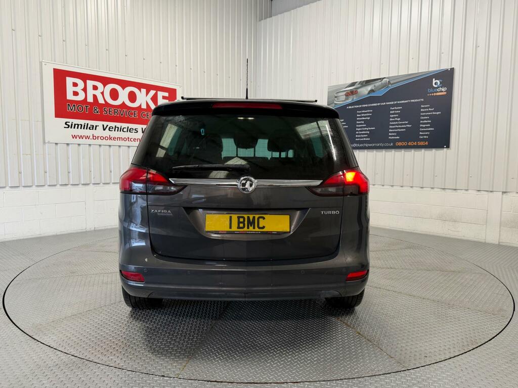Vauxhall Zafira Tourer 1.4T 16V Sri Euro 5 MA64TUJ Grey #4