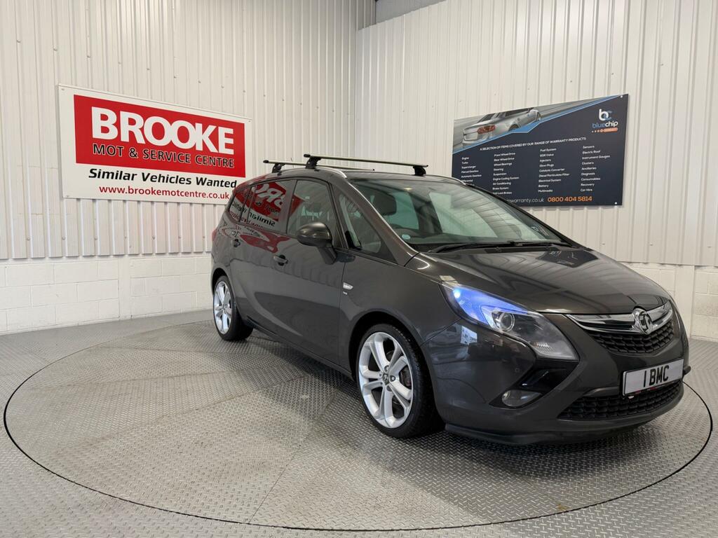 Vauxhall Zafira Tourer 1.4T 16V Sri Euro 5 Grey
