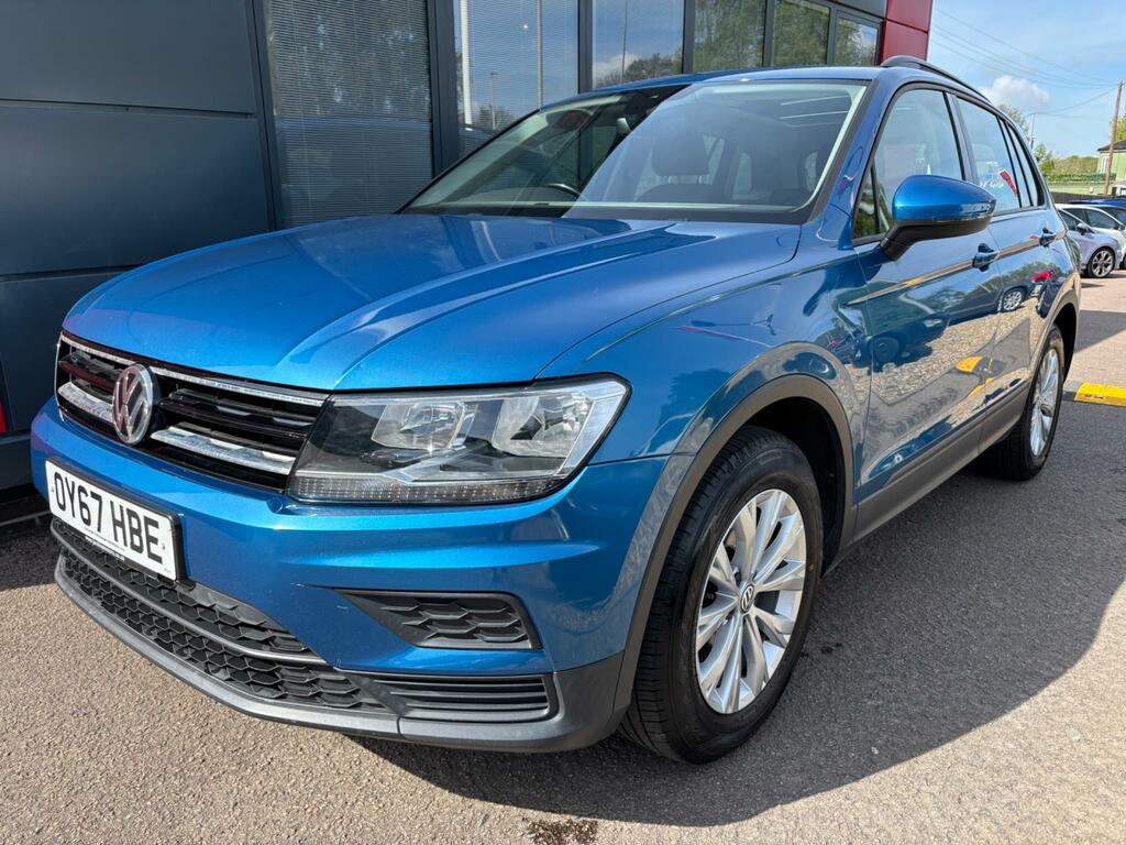 Volkswagen Tiguan 1.4 Tsi Bluemotion Tech S Suv Eu OY67HBE Blue #2