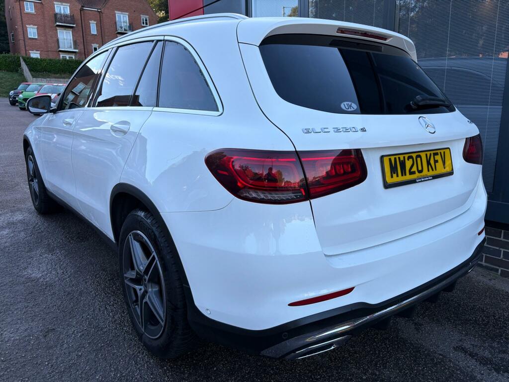 Mercedes-Benz GLC Class 2.0 Glc220d Amg Line G-tronic 4Matic Euro 6 Ss MW20KFV White #4
