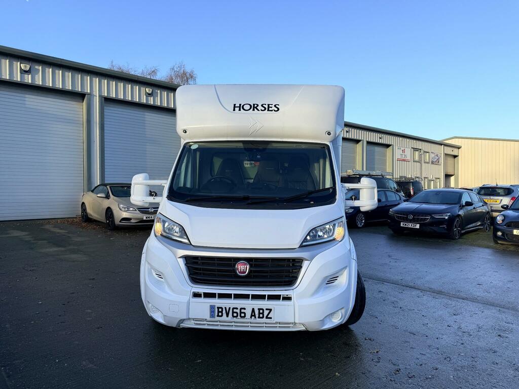 Fiat Ducato Wildtrack Horseboxcamper White #2