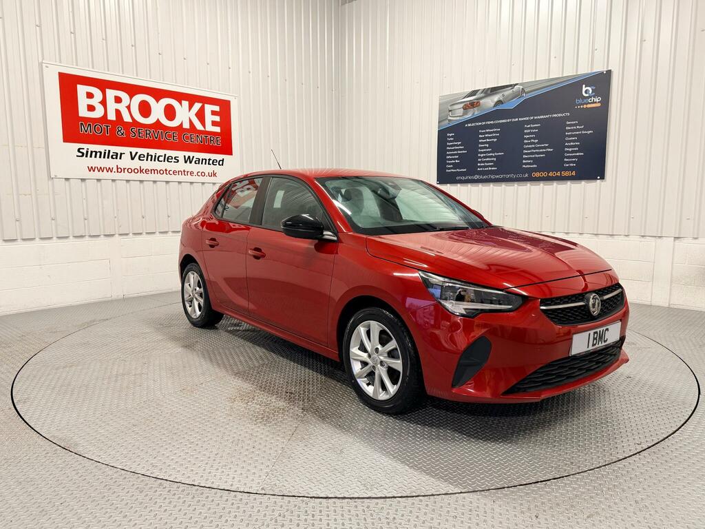 Vauxhall Corsa 1.2 Se Premium Euro 6 Red