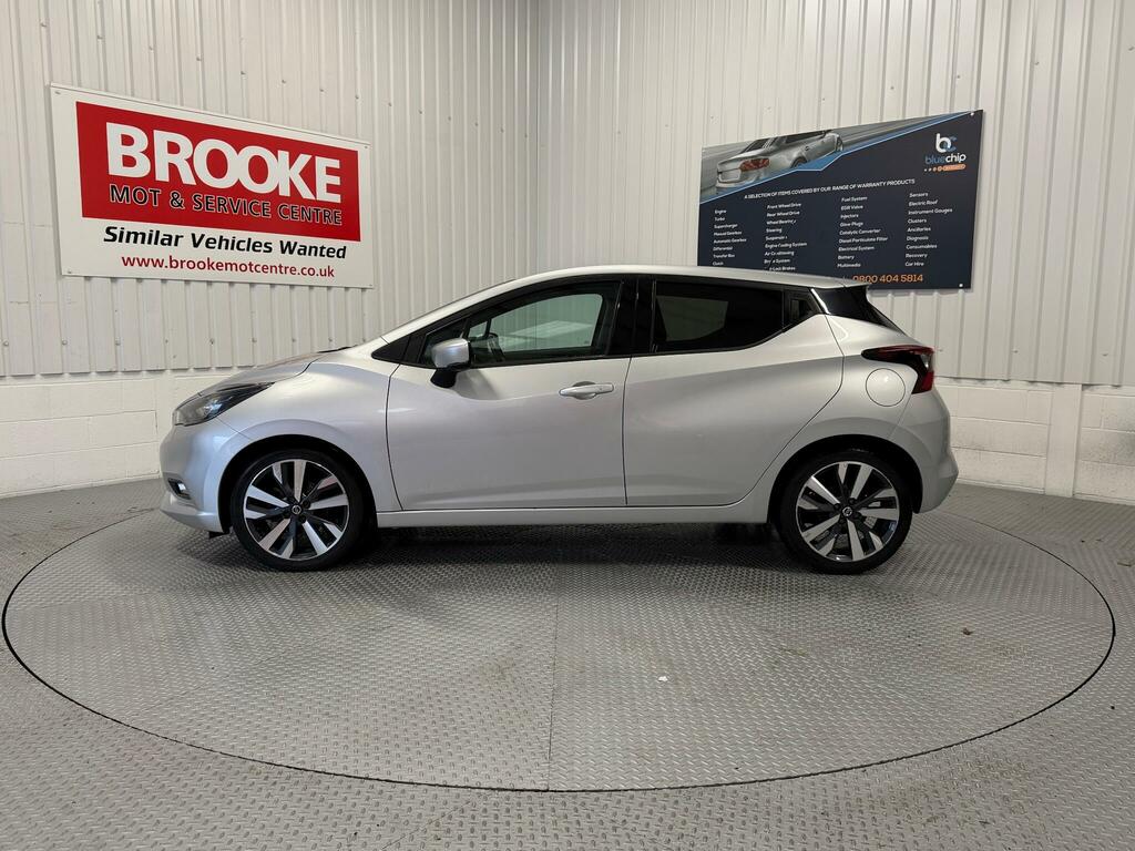 Nissan Micra 1.0 Ig-t Tekna Euro 6 Ss LT71TZS Silver #6