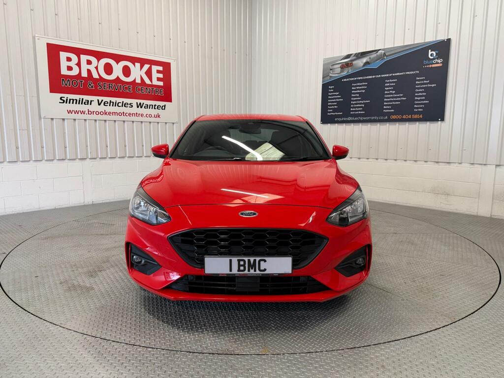 Ford Focus 1.0T Ecoboost St-line Euro 6 Ss EP19ULH Red #3