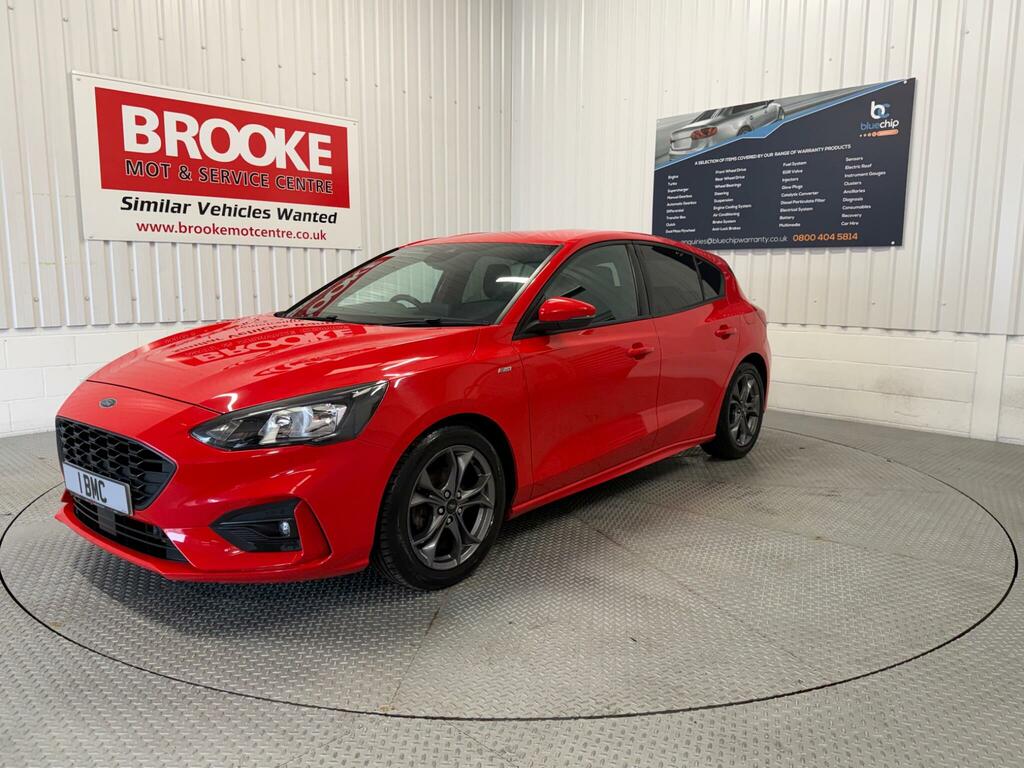 Ford Focus 1.0T Ecoboost St-line Euro 6 Ss EP19ULH Red #2