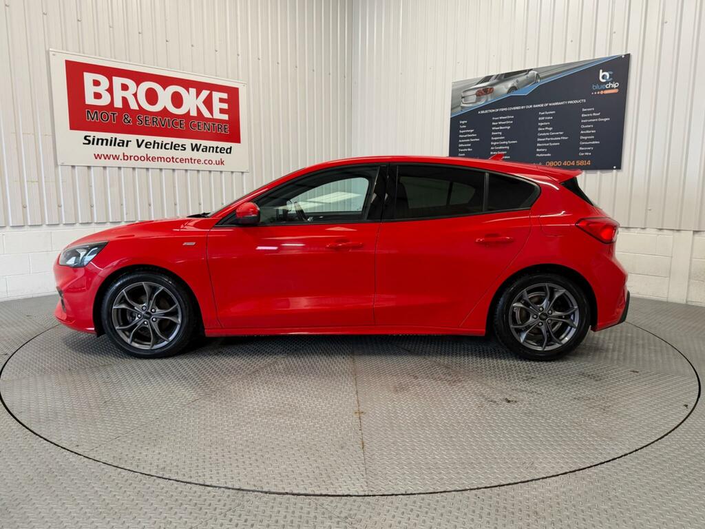 Ford Focus 1.0T Ecoboost St-line Euro 6 Ss EP19ULH Red #6