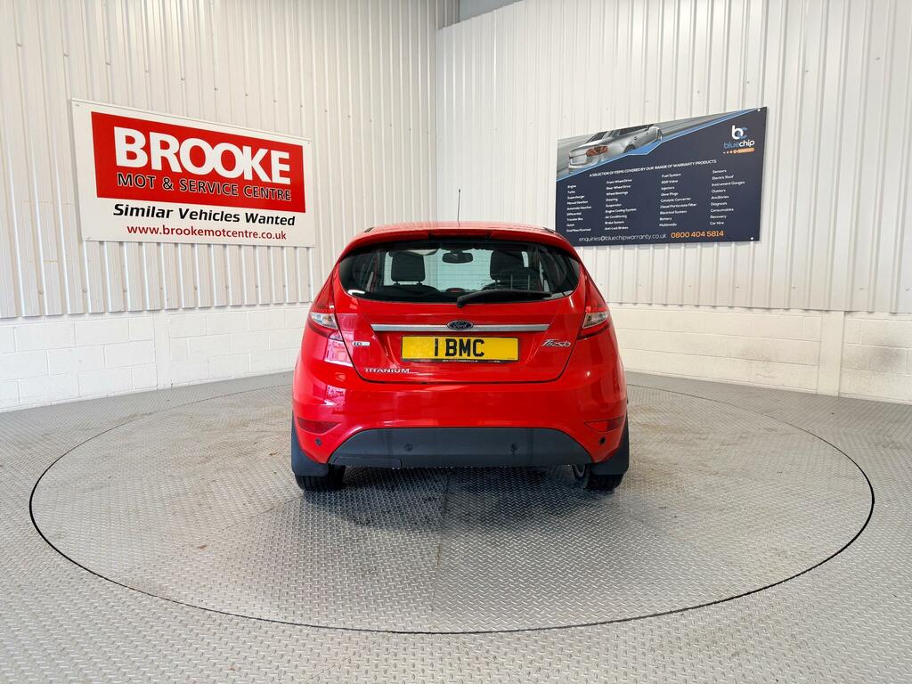 Ford Fiesta 1.6 Tdci Titanium Red #6
