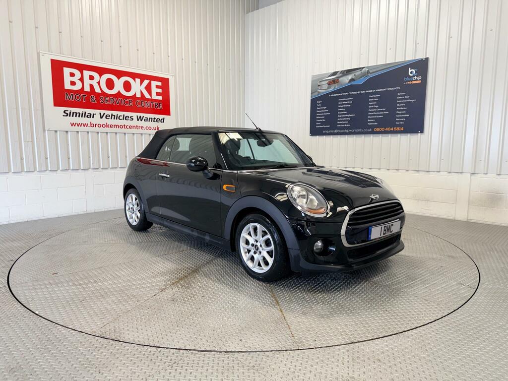 Mini Convertible 1.5 Cooper D Euro 6 Ss YM17XHF Black