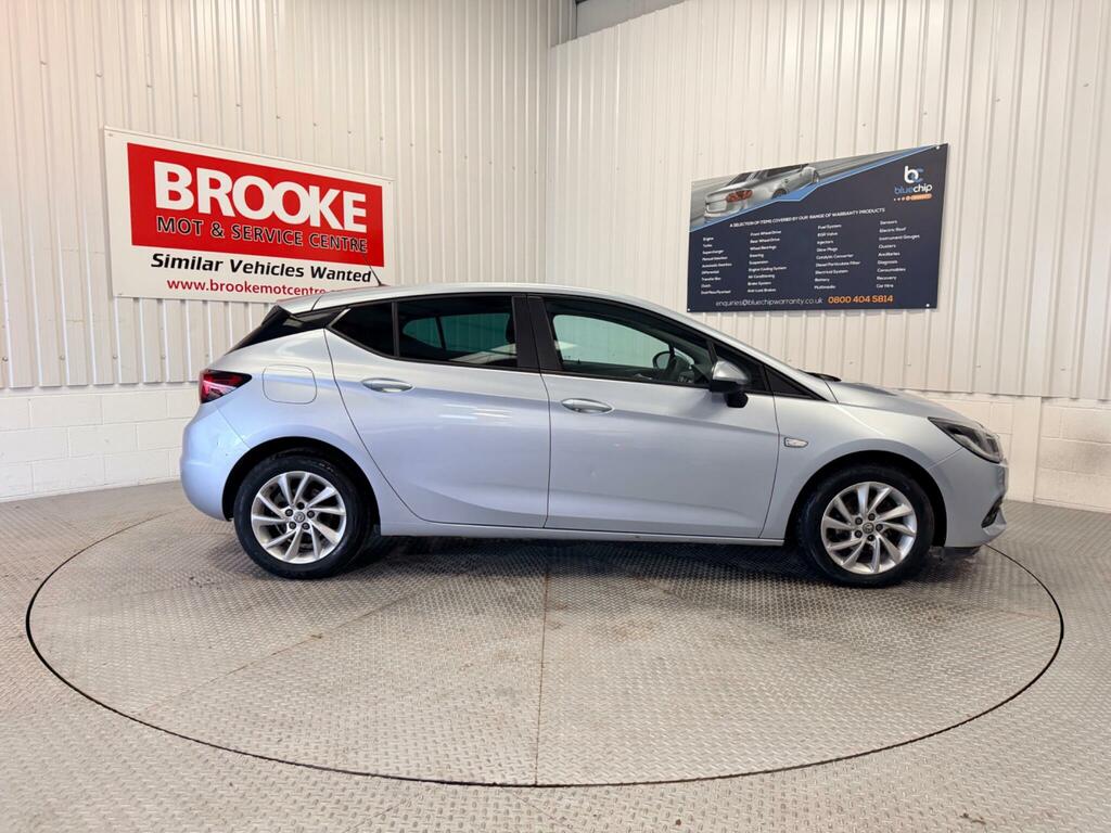 Vauxhall Astra 1.5 Turbo D Se Euro 6 Ss BD70XGF Silver #4