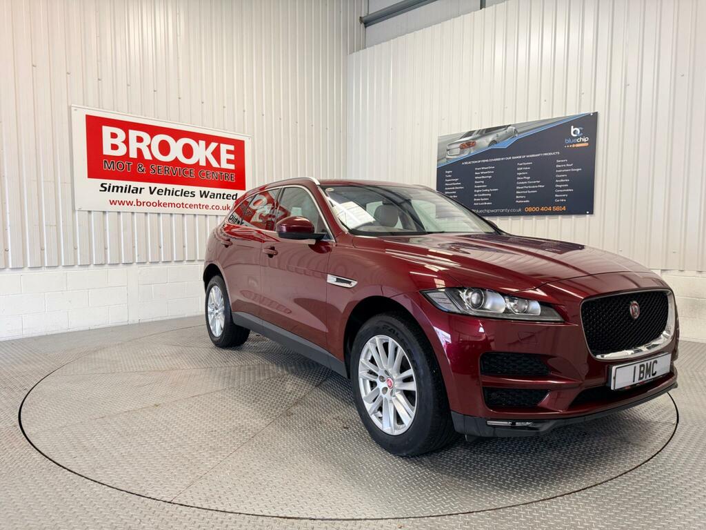 Jaguar F-Pace 2.0 D180 Portfolio Awd Euro 6 Ss Red