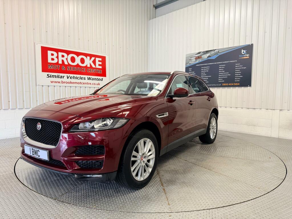 Jaguar F-Pace 2.0 D180 Portfolio Awd Euro 6 Ss Red #2