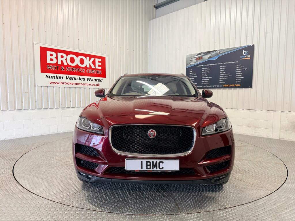 Jaguar F-Pace 2.0 D180 Portfolio Awd Euro 6 Ss Red #3