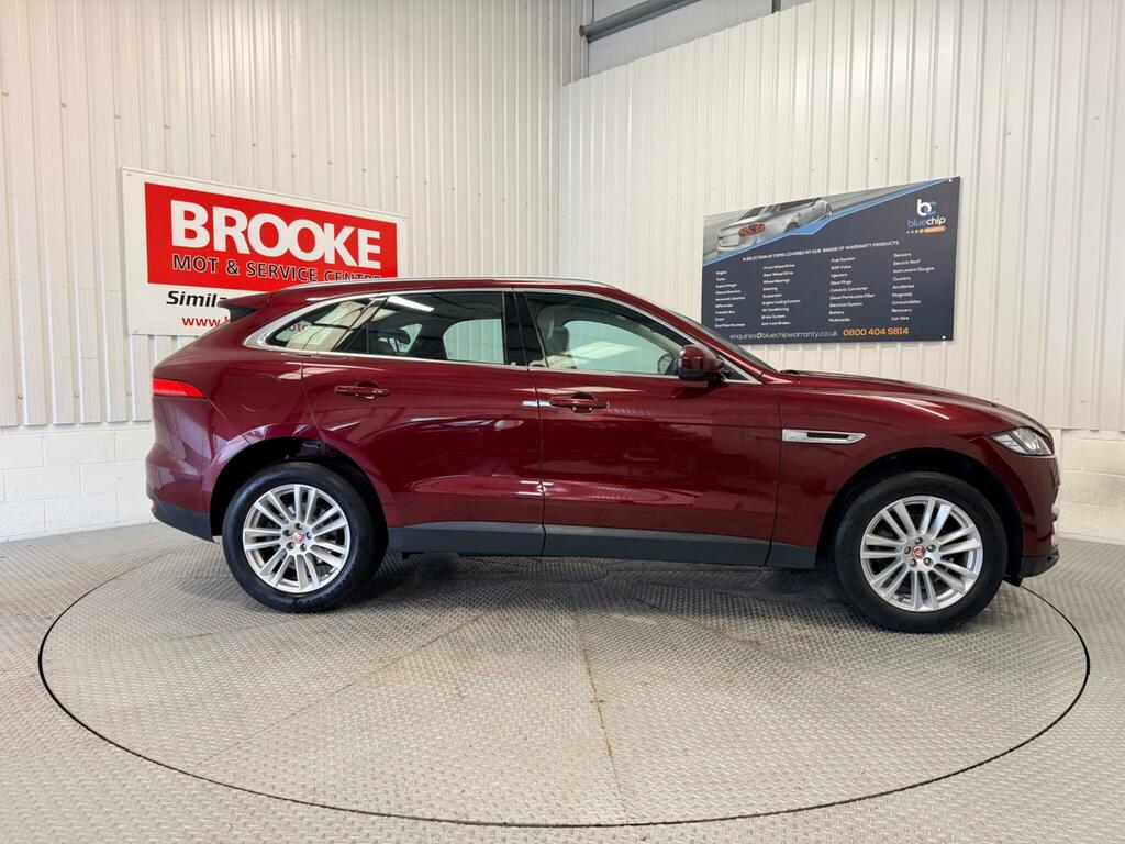 Jaguar F-Pace 2.0 D180 Portfolio Awd Euro 6 Ss Red #4