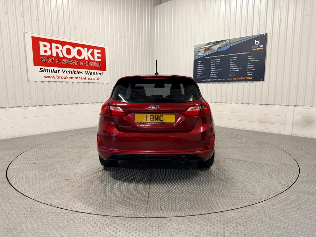 Ford Fiesta 1.0T Ecoboost St-line Euro 6 Ss EJ19RGZ Red #6