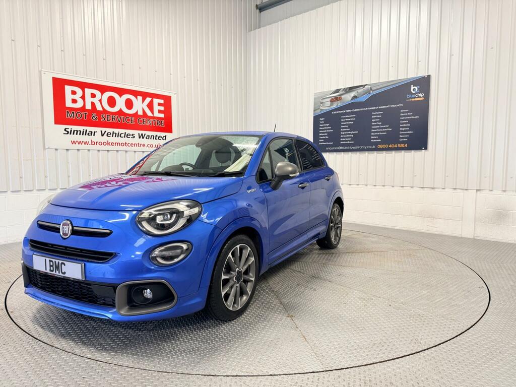 Fiat 500X 1.0 Firefly Turbo Sport Euro 6 Ss AU20GWW Blue #2