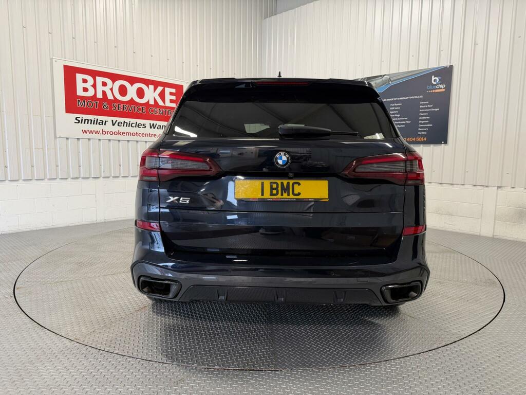 BMW X5 3.0 30D Mht M Sport Xdrive Euro 6 Ss KS21URD Black #4