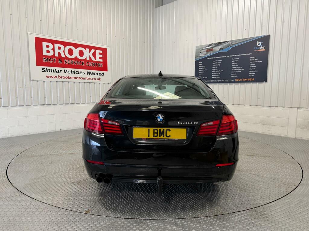 BMW 5 Series 3.0 530D Se Steptronic Euro 5 AK60PVL Black #4