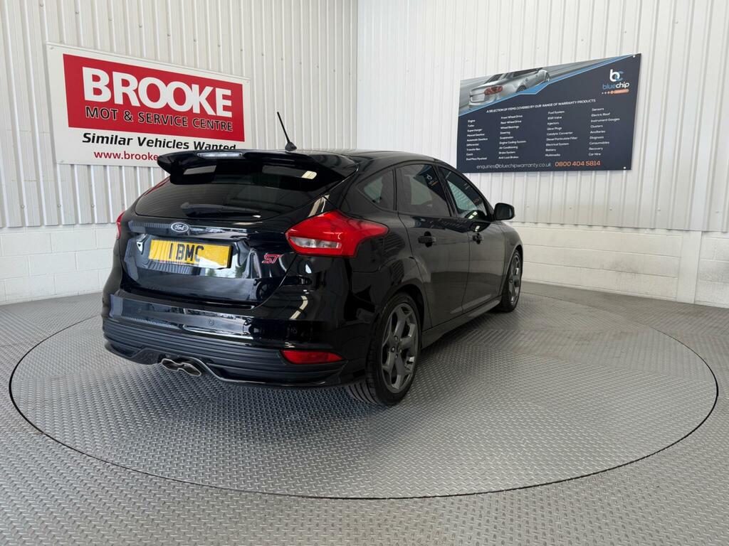 Ford Focus 2.0 Tdci St-3 Euro 6 Ss PY67EJE Black #5