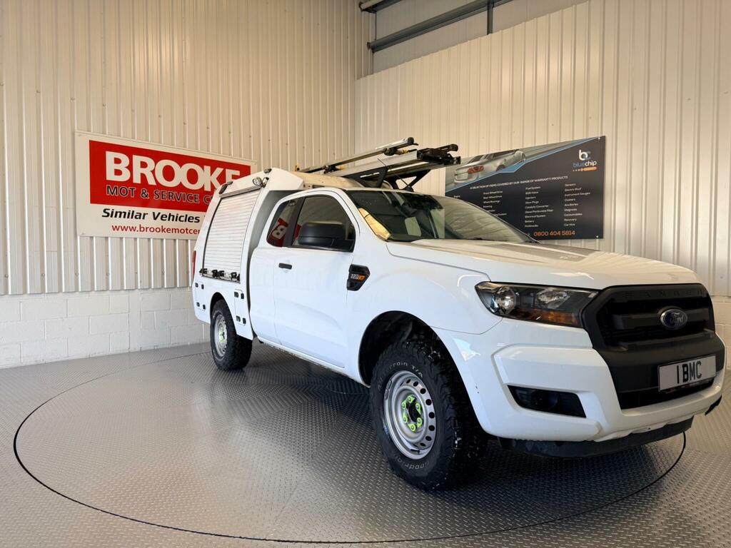 Ford Ranger 2.2 Tdci XL 4Wd Euro 5 Ss Eco Axle LD66VXZ White