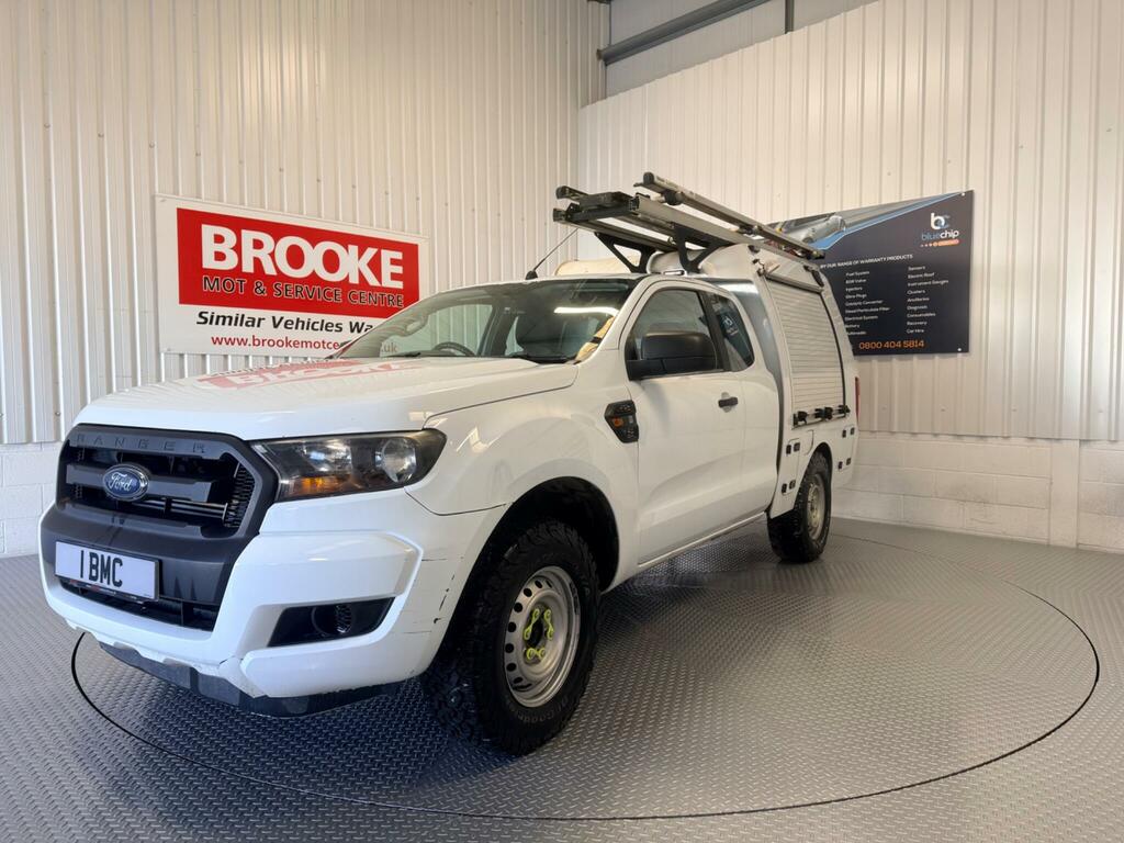 Ford Ranger 2.2 Tdci XL 4Wd Euro 5 Ss Eco Axle LD66VXZ White #2