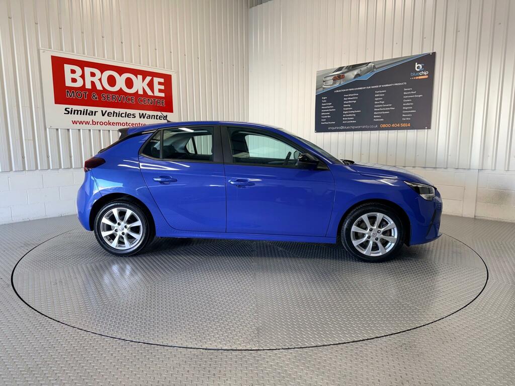 Vauxhall Corsa 1.2 Turbo Design Euro 6 Ss LC72POU Blue #4