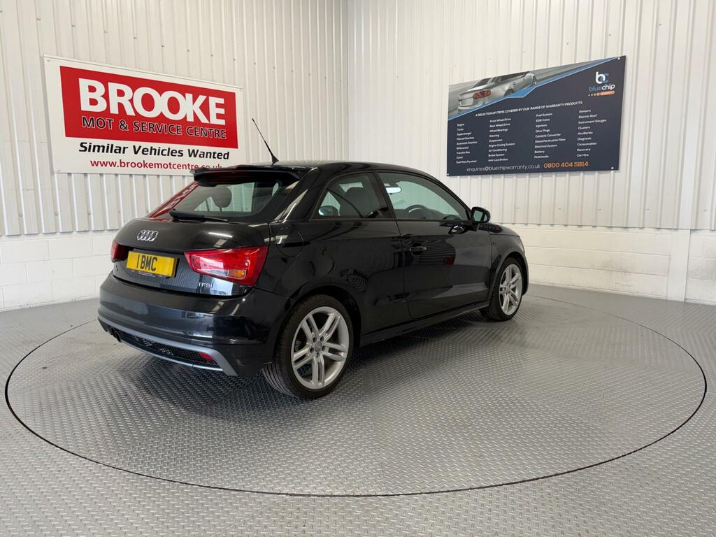 Audi A1 1.4 Tfsi S Line Euro 5 Ss MK61UKA Black #3