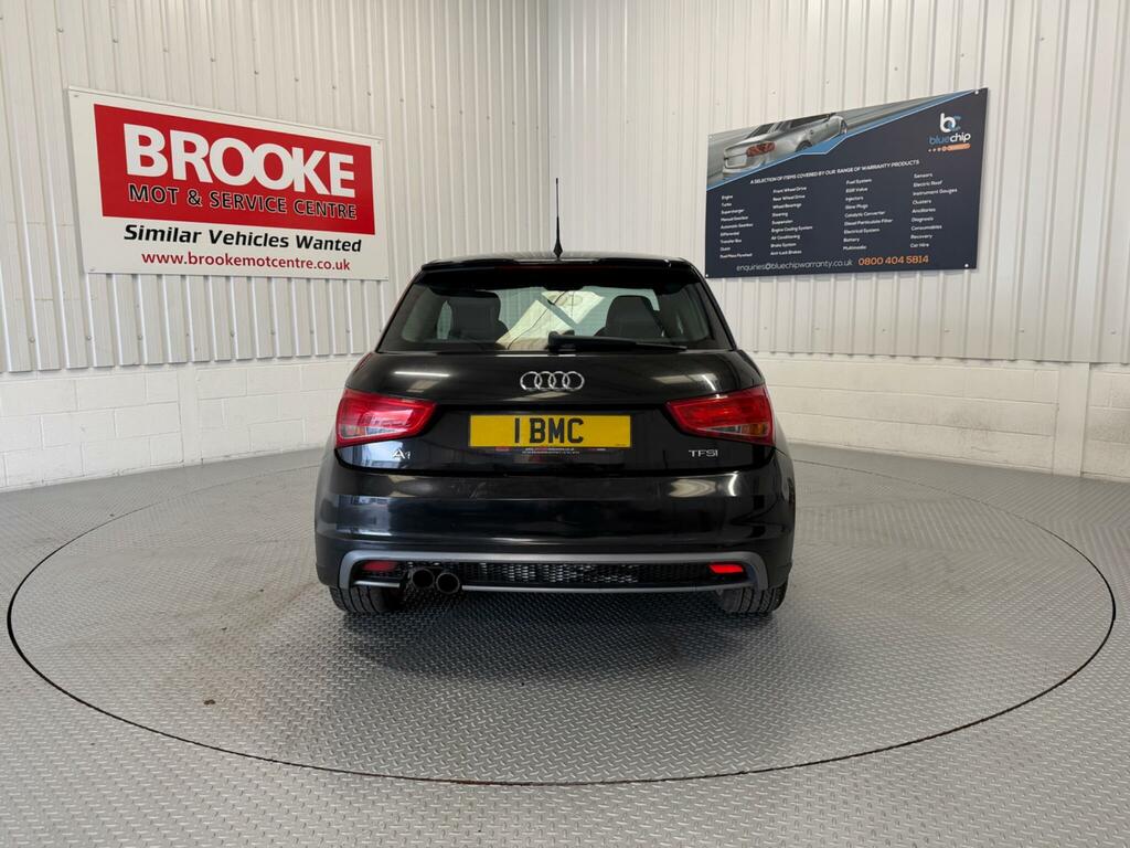 Audi A1 1.4 Tfsi S Line Euro 5 Ss MK61UKA Black #4