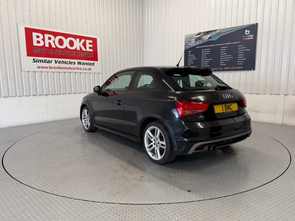Audi A1 1.4 Tfsi S Line Euro 5 Ss MK61UKA Black #5