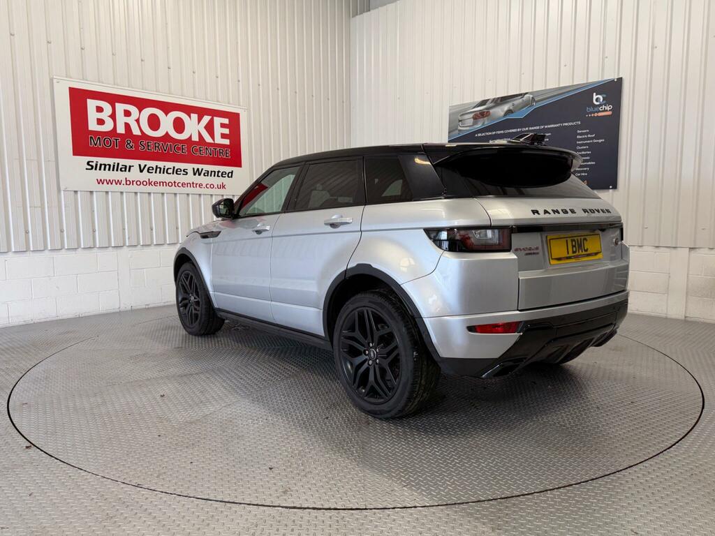 Land Rover Range Rover Evoque 2.0 Sd4 Hse Dynamic 4Wd Euro 6 Ss MV18VUC Silver #5